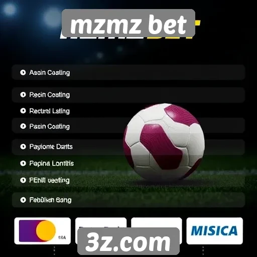 Métodos de pagamento disponíveis no mzmz bet